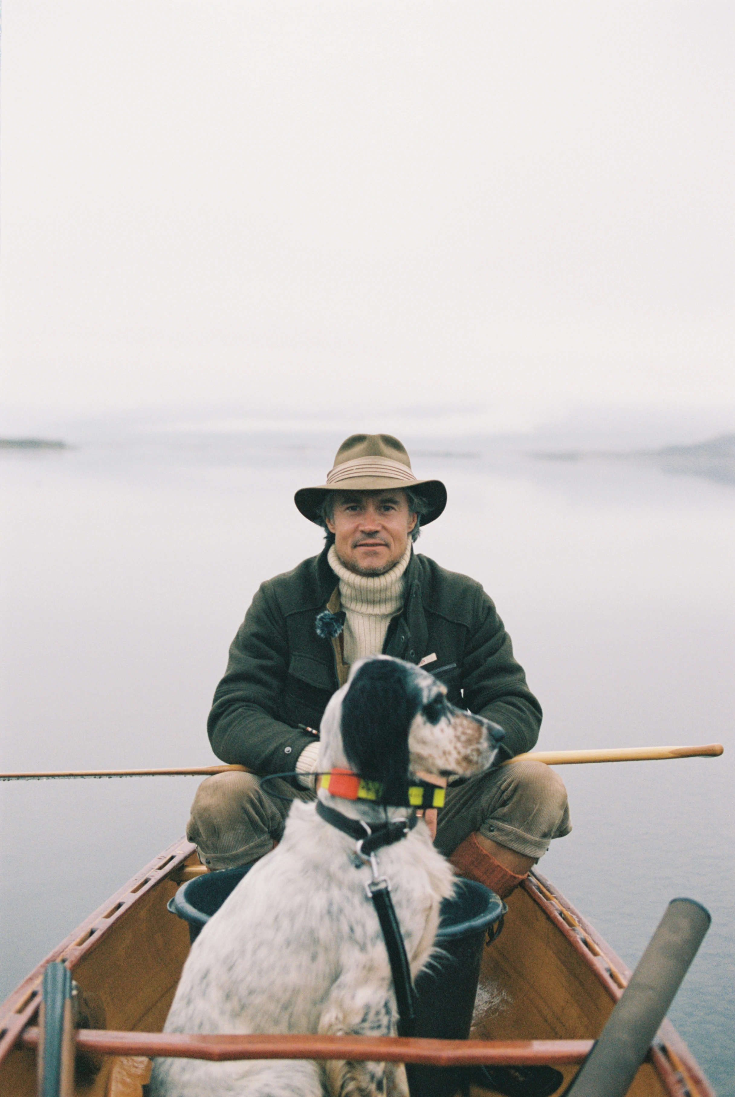 Huntsman Oilskin Jacket — detalj